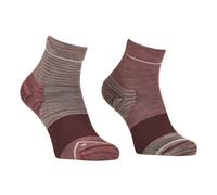 Ortovox Alpine Quarter W - calzini corti - donna 42/44 Dark Red/Pink woman Lana Merino