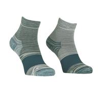 Ortovox Alpine Quarter W - calzini corti - donna 42/44 Green woman Lana Merino