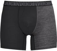 Ortovox - Boxer da uomo in lana traspirante - 150 Essential Boxer Briefs M Black Raven per Uomo - Taglia XL - Nero