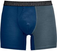 Ortovox - Boxer da uomo in lana traspirante - 150 Essential Boxer Briefs M Deep Ocean per Uomo - Taglia L - Blu