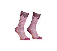 Ortovox Tour Long Socks - calzini lunghi - donna 42/44 Red woman Lana Merino