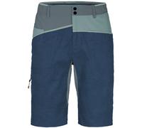 Ortovox Casale - pantaloni corti arrampicata - uomo XL Dark Blue/Green man Canapa,Cotone Organico/Biologico,Lana Merino,Recycled Materials