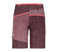 Ortovox Casale W - pantaloni corti arrampicata - donna XS Dark Red woman Canapa,Lana Merino,Cotone Organico/Biologico,Recycled Materials