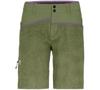 Ortovox Casale W - pantaloni corti arrampicata - donna XS Green/Violet woman Canapa,Lana Merino,Cotone Organico/Biologico,Recycled Materials