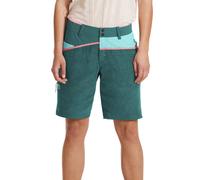 Ortovox Casale W - pantaloni corti arrampicata - donna XS Green woman Canapa,Lana Merino,Cotone Organico/Biologico,Recycled Materials