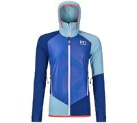 Ortovox Col Becchei W - giacca scialpinismo - donna Blue/Blue/Red L