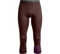Ortovox - Collant technique 3/4 polyvalent en laine de mérinos - 185 Rock’N’Wool Short Pants M Dark Chestnut per Uomo in Lana Vergine - Taglia L - Marrone