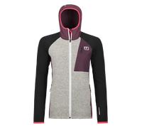 Ortovox - Women's Fleece Grid Plus Classic Knit Hoody - Giacca in pile S grigio