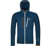 ORTOVOX Fleece Grid Hoody M Felpa con Cappuccio Unisex Adulto