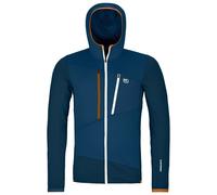 ORTOVOX Fleece Grid Hoody - Uomo - Blu - Taglia XL- modello 2025