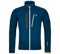 Felpa da uomo Ortovox Fleece Grid Jacket M Taglia: L / Colore: blu scuro