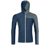 Ortovox Fleece Light Grid Hooded jacket Deep ocean M