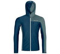 Ortovox Fleece Light Grid Hooded jacket Deep ocean XL