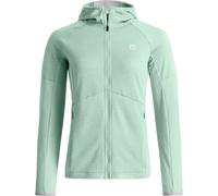 Giacca in pile Ortovox FLEECE LIGHT GRID HOODY W (green acid) Donna L