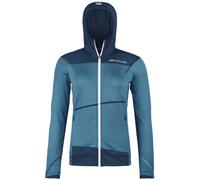 Ortovox Fleece Light Hoody W - felpa in pile - donna M Blue woman Made In Eu,Lana Merino,Prodotto Climaticamente Neutrale