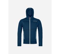 Felpa funzionale da uomo Ortovox Fleece Light Hoody M Taglia: L / Colore: blu scuro