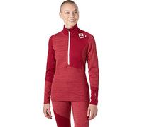ORTOVOX Fleece Light Zip Neck Maglietta Donna