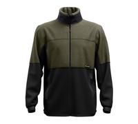 Ortovox Fleece Teddy M - giacca in pile - uomo S Dark Green/Black man Lana Merino,Made In Eu,Recycled Polyester