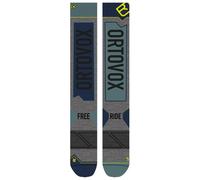 Calzettoni da uomo Ortovox Free Ride Long Socks M Dimensioni dei calzini: 45-47 / Colore: grigio