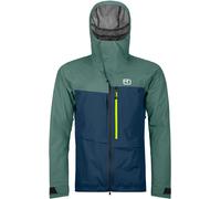 Ortovox - Giacca da freeride - 3L Ravine Shell Jacket M Deep Ocean per Uomo - Taglia M - Verde