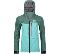 Ortovox - Giacca da freeride - 3L Ravine Shell Jacket W Ice Waterfall per Donne - Taglia M - Blu