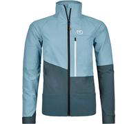 Ortovox - Giacca da sci da donna leggera, traspirante e antivento - Punta Berrino Jacket W Glacier Grey per Donne in Softshell - Taglia S - Kaki