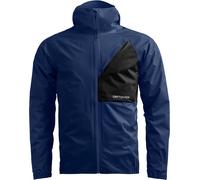 Giacca impermeabile da uomo Ortovox Trace 2.5L Jacket M Taglia: M / Colore: blu/nero