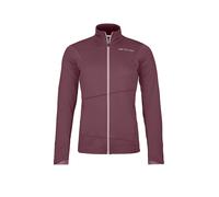 Ortovox - Felpa stretch in lana merino con zip - Fleece Light Jacket W Chestnut per Donne - Taglia M - Bordeaux