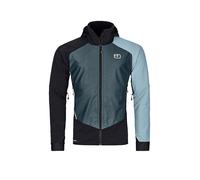 ORTOVOX Giacca softshell da uomo da turismo Col Becchei Hoodie petrolio | S