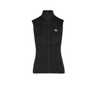 ORTOVOX Gilet in pile da donna Fleece Grid nero | L