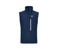 ORTOVOX Gilet softshell da uomo per escursioni Punta Berrino blu | L