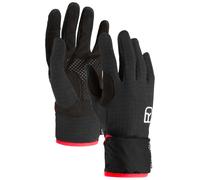 Ortovox - Guanti leggeri e versatili - Fleece Grid Cover Glove W Black Raven per Donne in Silicone - Taglia XS - Nero