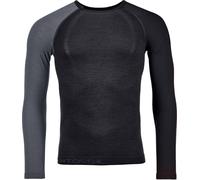 Maglietta da uomo Ortovox Competition Light LS M Taglia: M / Colore: nero/grigio
