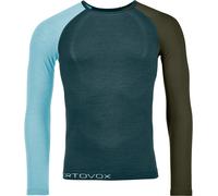 Maglietta da uomo Ortovox 120 Comp Light Long Sleeve M Taglia: M / Colore: grigio