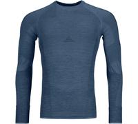 Ortovox - Maglia termica in lana merino - 230 Competition Long Sleeve M Petrol Blue per Uomo - Taglia XL