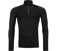 Ortovox - Maglia termica in lana merino - 230 Competition Zip Neck M Black Raven per Uomo - Taglia XL - Nero
