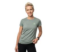 Ortovox - Women's 120 Cool Tec Mountain Stripe T-Shirt - Maglia merino S verde