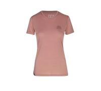 Ortovox - Women's 120 Cool Tec Mountain Stripe T-Shirt - Maglia merino XL rosa