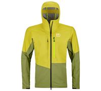 Ortovox - Mesola Jacket - Giacca da sci S olivia/giallo
