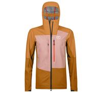 Ortovox Mesola W - giacca harshell - donna M Orange/Pink woman Dwr,Dermizax,Prodotto Climaticamente Neutrale,Lana Merino,Pfc-Free
