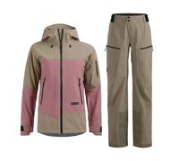 Ortovox Ortler Gore-Tex Set da sci, donna, pink/brun