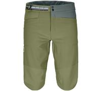 Ortovox Pala M - pantaloni corti arrampicata - uomo L Light Green man Ortovox Wool Promise,Lana Merino