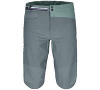 Ortovox Pala M - pantaloni corti arrampicata - uomo S Green man Ortovox Wool Promise,Lana Merino