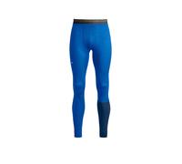 Pantaloni termici da uomo Ortovox 185 Rock'N'Wool Long Pants Taglia: XL / Colore: blu/azzurro