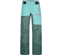 Ortovox - Pantaloni da freeride - 3L Ravine Shell Pants W Arctic Grey per Donne - Taglia S - Blu