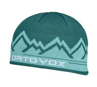 Ortovox Peak - berretto Green/Light Green/White man Ortovox Wool Promise,Tencel/Lyocell,Modal,Modal,Lana Merino