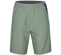 Ortovox Piz Selva M - pantaloni corti arrampicata - uomo XL Green man Pfc-Free,Dwr,Lana Merino