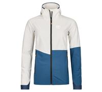Ortovox Punta Berrino Hooded W - giacca softshell - donna White/Blue XL