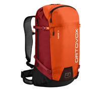 Ortovox Ravine 34 - zaino freeride 34 Orange/Red unisex Prodotto Climaticamente Neutrale,Recycled Materials,Pfc-Free,Cordura