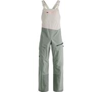 Ortovox Ravine Plus 3L Bib, pantaloni hardshell, donna, verde chiaro 38(M) Green Sage